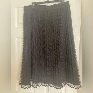 DKNY Black Lace Skirt